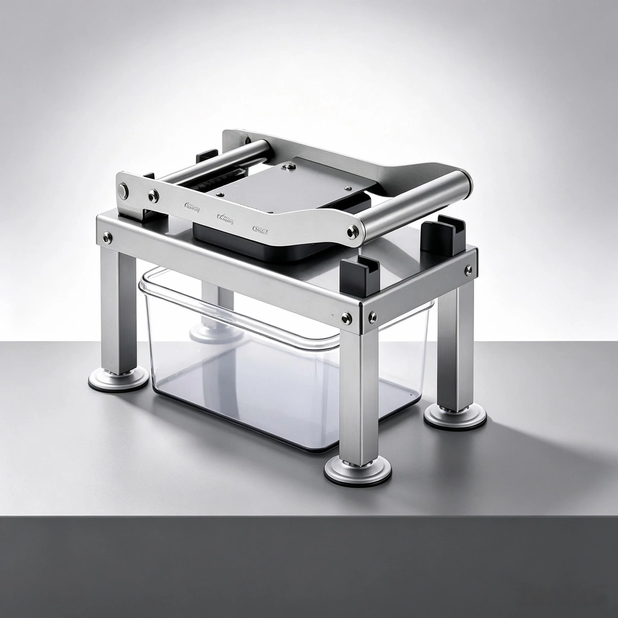 Stainless Steel Multi-Blade Hand Press Vegetable Chopper, Multifunctional Manual Slicer for Potato Onion Fruit Cutting