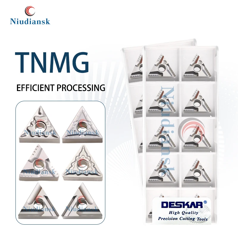 

CNC Lathe Outer Circular Lathe Blade Tool TNMG160404R-S TNMG160408-MT LF90 Ceramic Turning Blade Numerical Control Cutting Tools