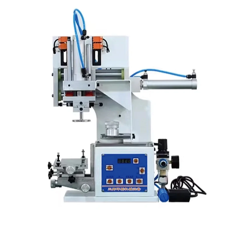 

Автоматический пневматический тампонный принтер 220 В с малым чернильным баком для печати на нижнем белье, товарных знаках, настольных стельках