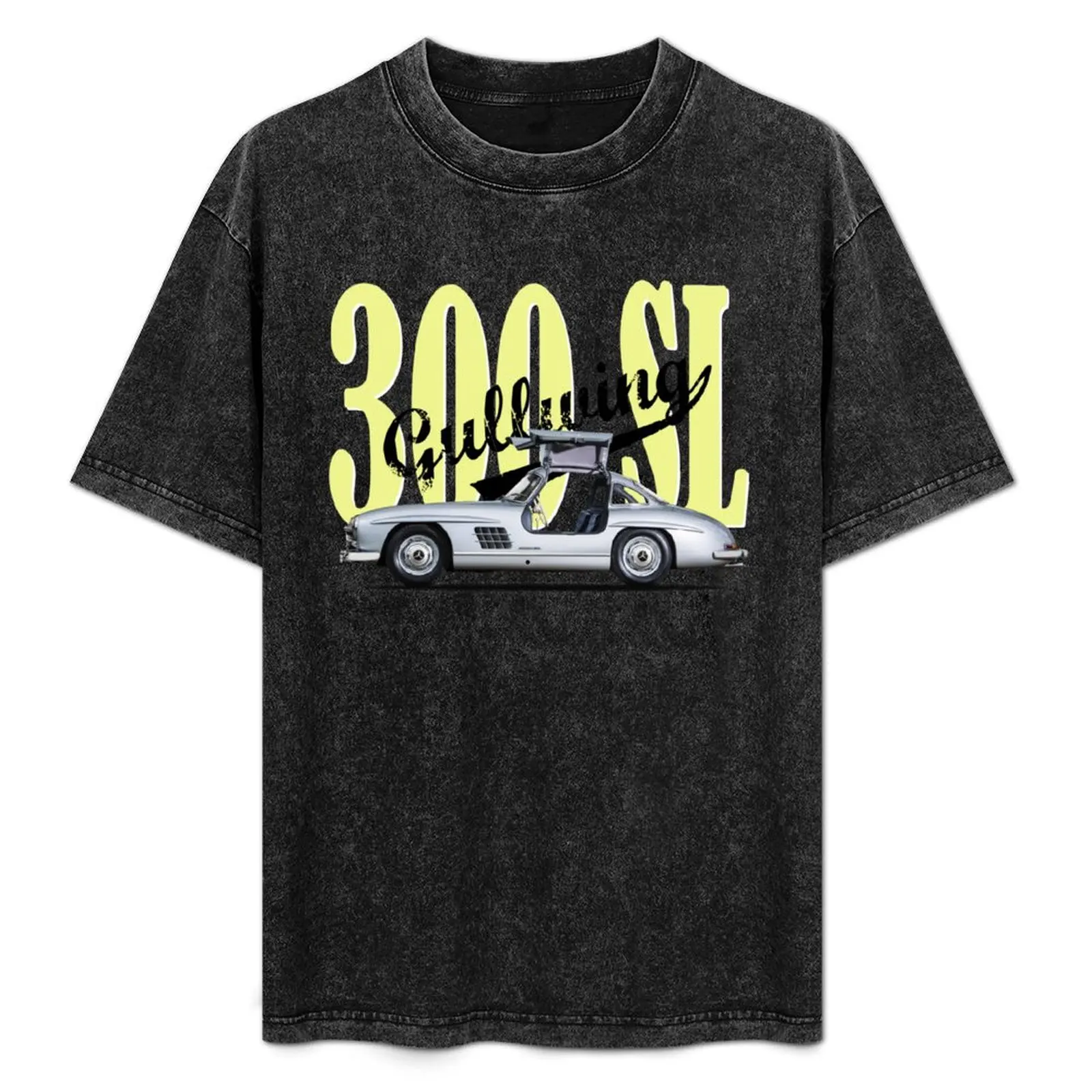 

300 SL Gullwing 1954 T-Shirt Basic Short Sleeve Cotton Blend T-Shirt