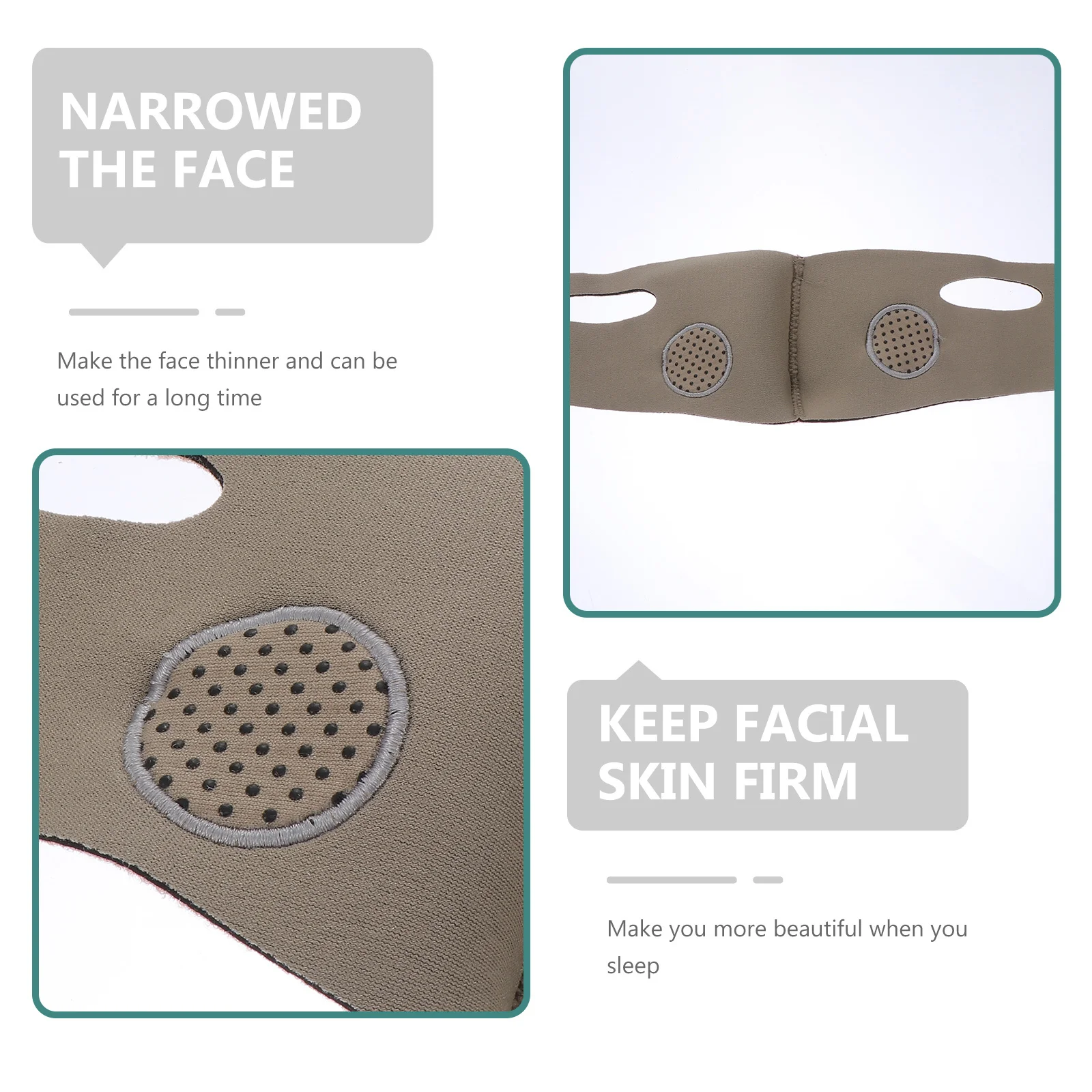 1 قطعة حزام التخسيس لشد الوجه حزام قابل لإعادة الاستخدام لرفع الذقن قناع شد الوجه مكافحة الشيخوخة حزام الجمال أداة #1