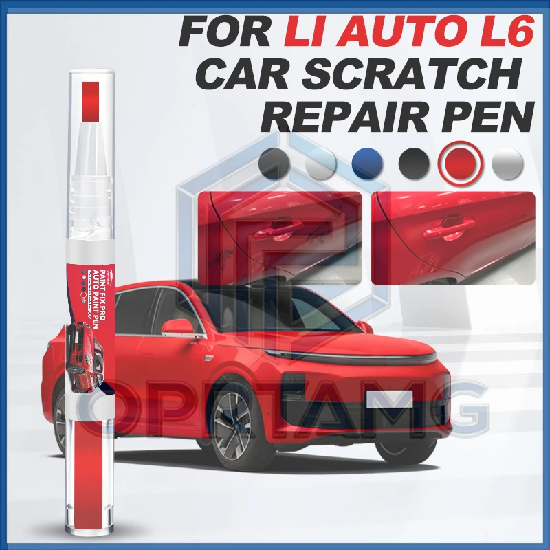 

Автомобильные аксессуары для LI AUTO L6 2024-2025: Ручка для ремонта краски, средство для удаления царапин, DIY-набор для авто, черный, белый, серебристый