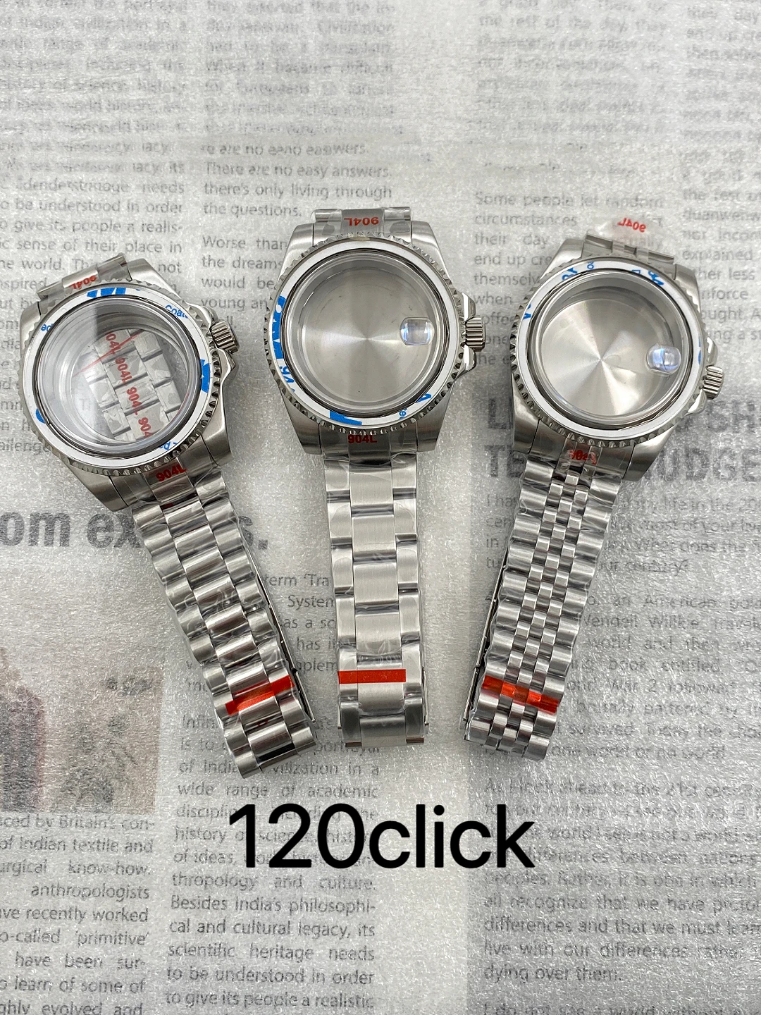 

40Mm Case Strap Set Sapphire Glass Fitting NH35/NH34 Movement Fine Adjustable Buckle