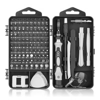 115-in-1 Professional Screwdriver Bit Set with Anti-Static Tools for Electronics Repair and Mobile Device Maintenance