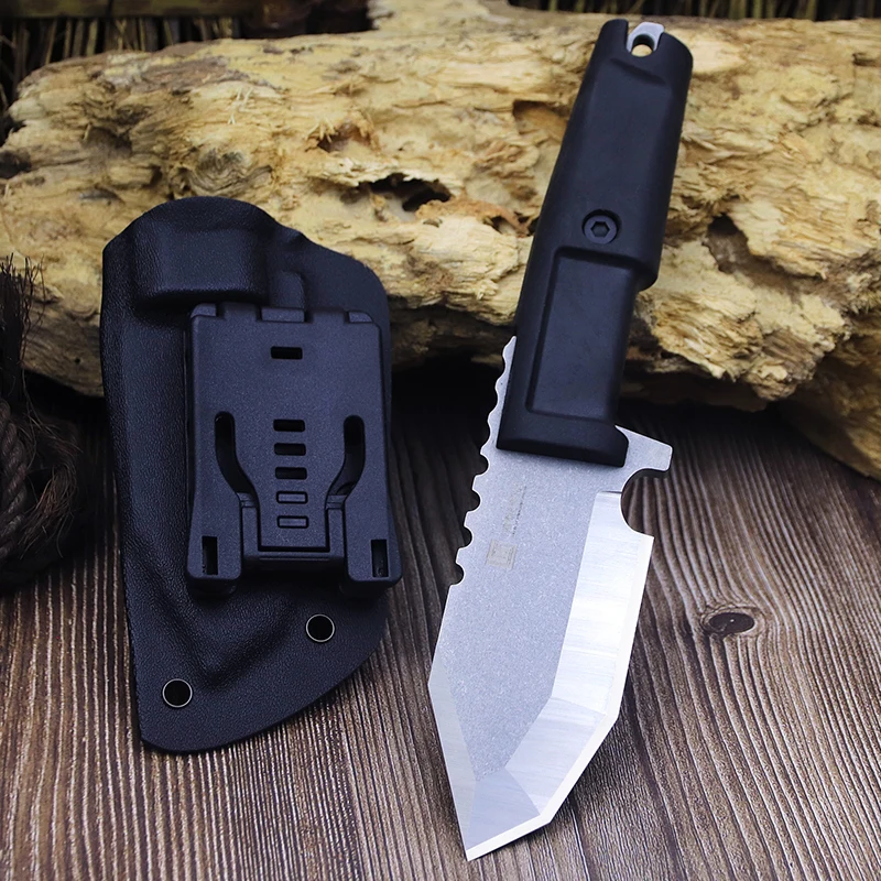 WPKOPYA USA knife One steel hunting knife Wilderness hiking camping knife High hardness wilderness survival small straight knife