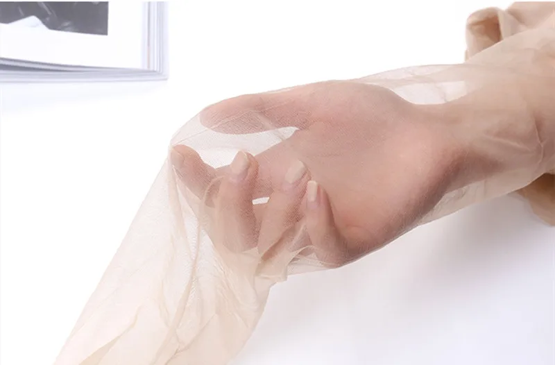 Neue 1D Damenstrumpfhose Nahtlose Strumpfhose Ultradünne transparente Nylonstrumpfhose Durchsichtige Strümpfe bis zum Zeh Sexy Damenstrumpfhose mit niedriger Taille – Detail 6