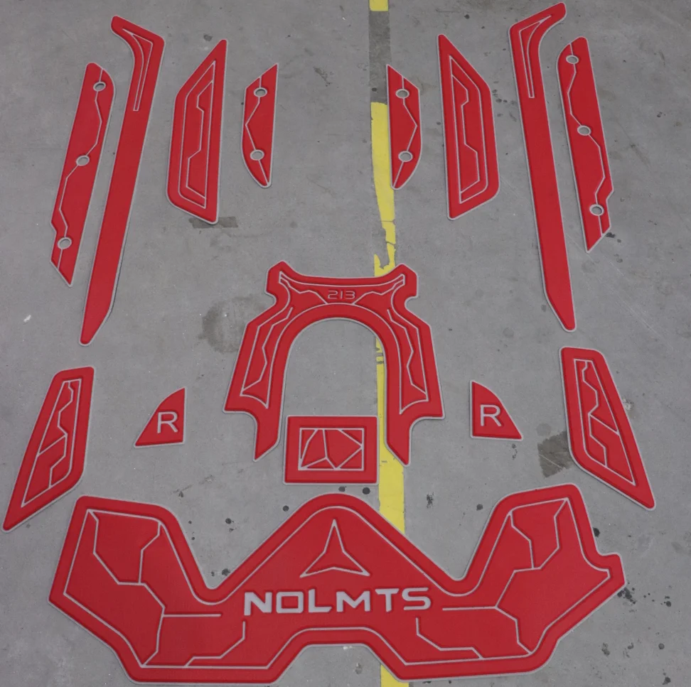 

Customized EVA Faux Teak Anti-Skid Traction Mat For Seadoo 2019 RXT300 Jet Ski Marine Deck Non-Slip Pad