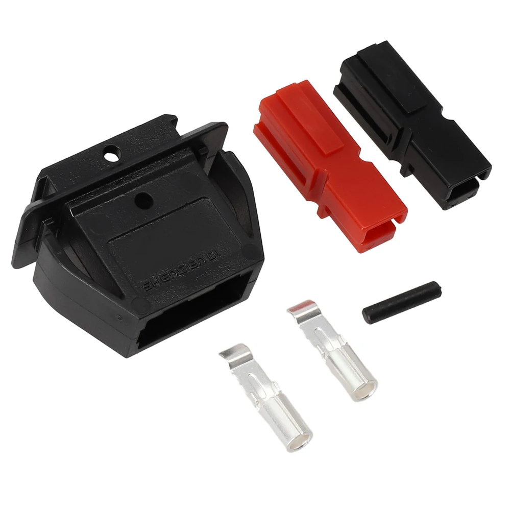 Suporte Fixo, suporte do conector do armazenamento de energia, tomada exterior do poder, 2 Pin, 30A, 45A, 600V, 1Pc, 2Pcs