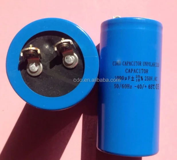 

ODOELEC non polarized capacitor 1000uf 250vac