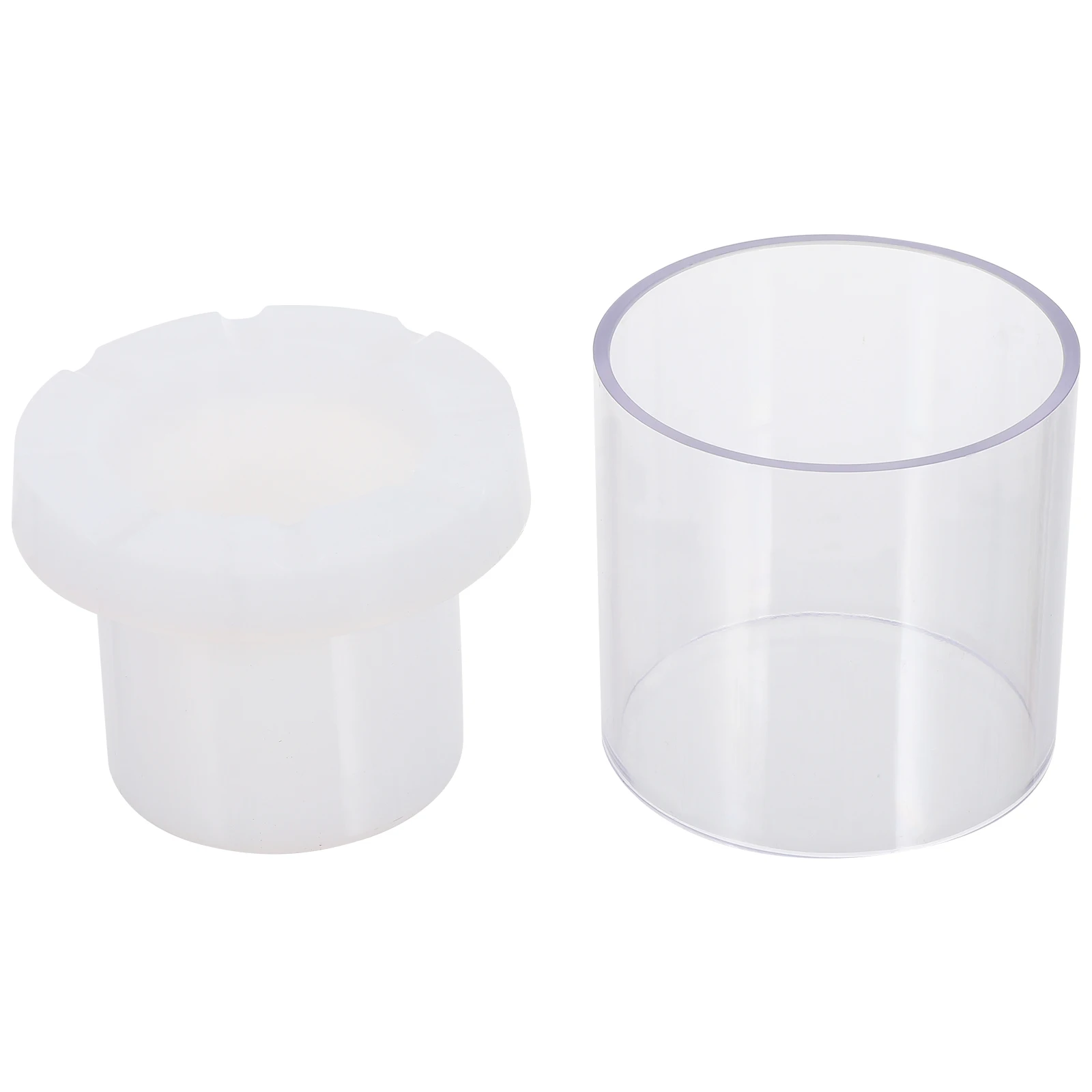 

Making Molds Cylindrical Hollow Beeswax Decorative Plastic Body Scented Mold DIY Handicraft Flexible Easy Demold