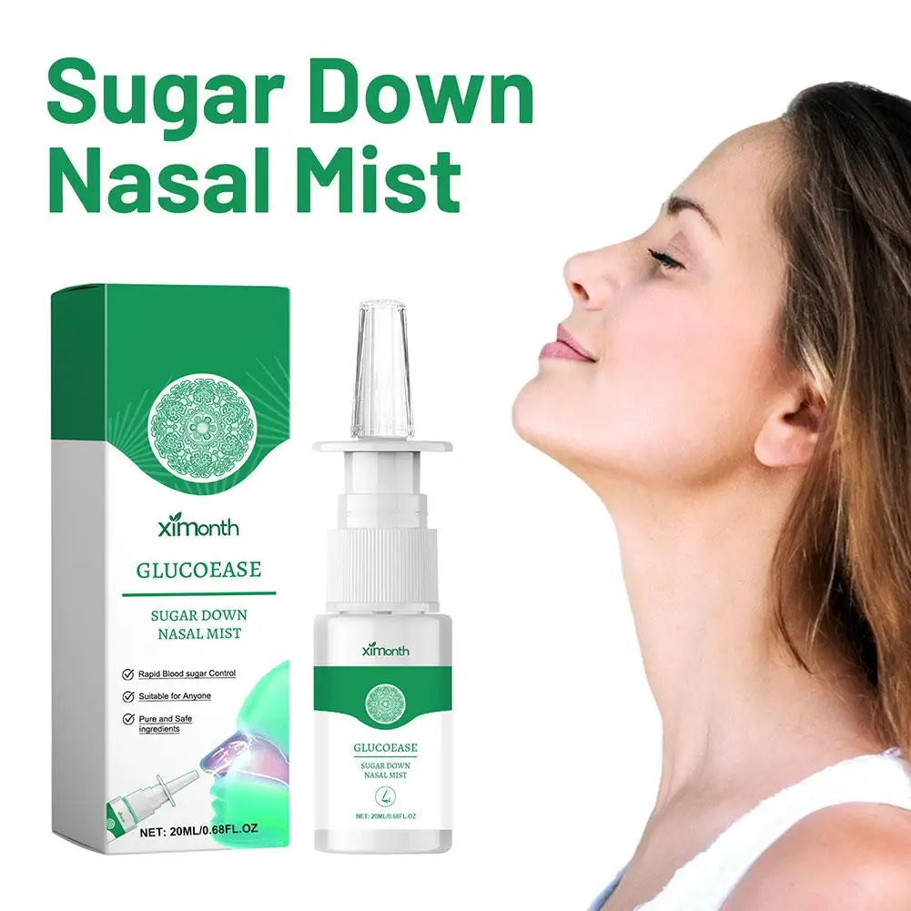 Espray Nasal para aliviar la Diabetes hipoglicémica, espray Oral para el cuidado, reparación, limpieza Nasal, S6L7, 20ml