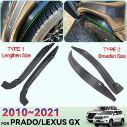 For Toyota Land Cruiser Prado 150 GX460 Rear Wheel Fender Lining Liner Apron Door Gap Mud Guard 2010 2013 2015 2017 2018 2021 22