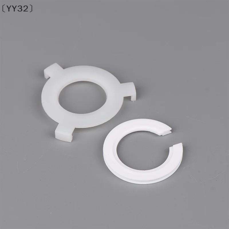 〔YY32〕5 Pcs E27 To E14 Lampshade Lamp Light Shades Socket Reducing Ring Adapter Washer White Lamp Covers Accessories