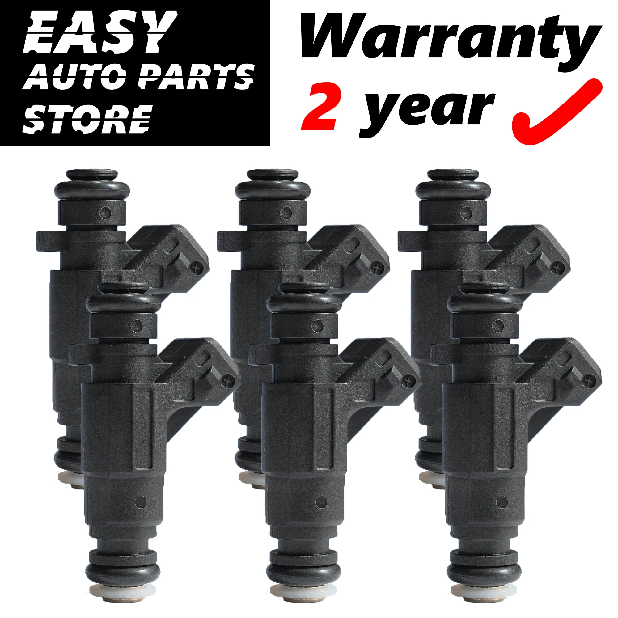 

Fuel Injectors,OEM 0280155742,Mercedes 2.8 3.2 E320 V6,Set of 6,brand new,2 year warranty