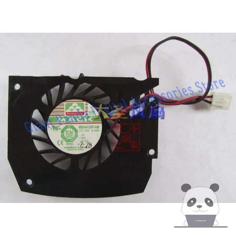 New MBA4412HF-A09 Graphics Card Cooling Fan Hole Spacing 34 * 45 * 54 12V 0.24A