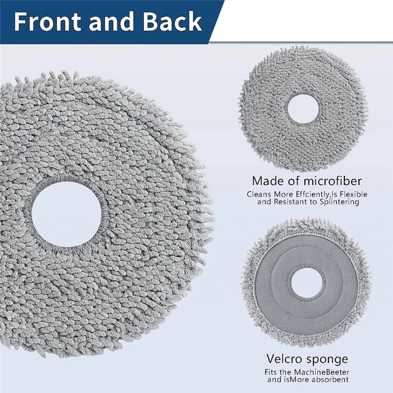 

ABXH 50PCS Brush Filter Mop Cloth Anddust Bag Set Vacuum Accessories Replacement Parts Vacuum Accessories Replacement Parts