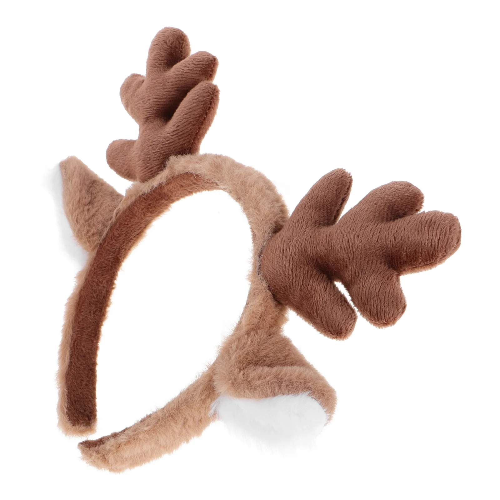 

Christmas Plush Headband Deer Horn Antler Reindeer Hair Hoop Costume Accessories Antlers Headbands Miss