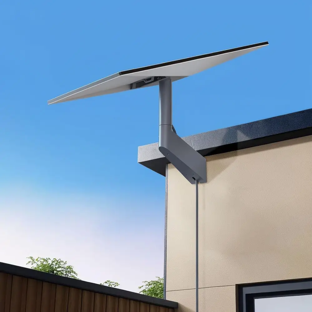 Sturdy Outdoor Metal Bracket Aluminum Alloy Stand For Video Monitoring Device Security Camera Pole Attachment Mount