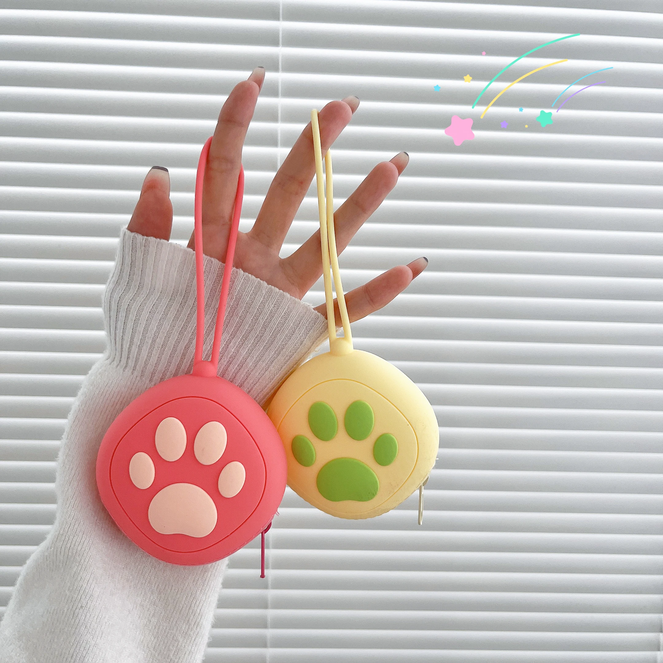 Cute Cat's Paw Cartoon Silicone Earphones Protective Cover For AirPods 2 3 4 Pro 2