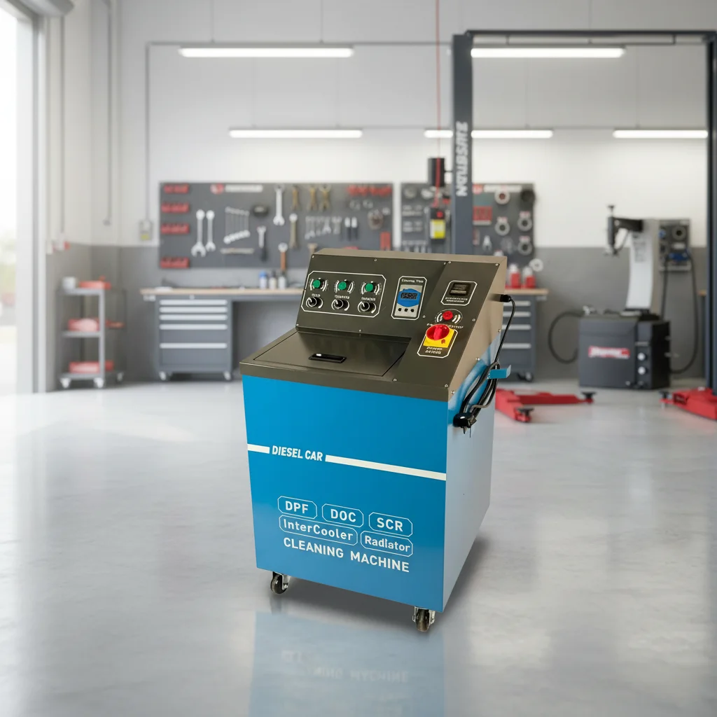High Efficiency Diesel Engine System Cleaning Machine DPF Particulate Filter SCR Urea Tank Cleaning Catalytic Converter Cleaner