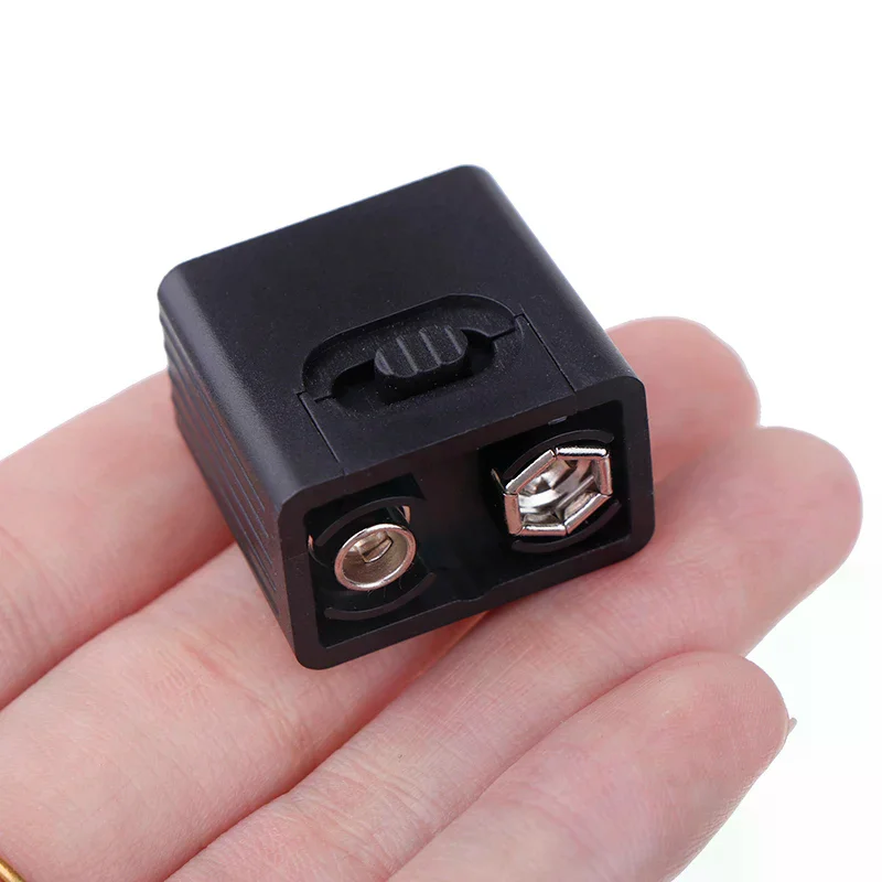 9V Battery Flashlight 9V Mini LED Key Light 6F22 Battery COB Outdoor Lighting Work Light Battery Not Included