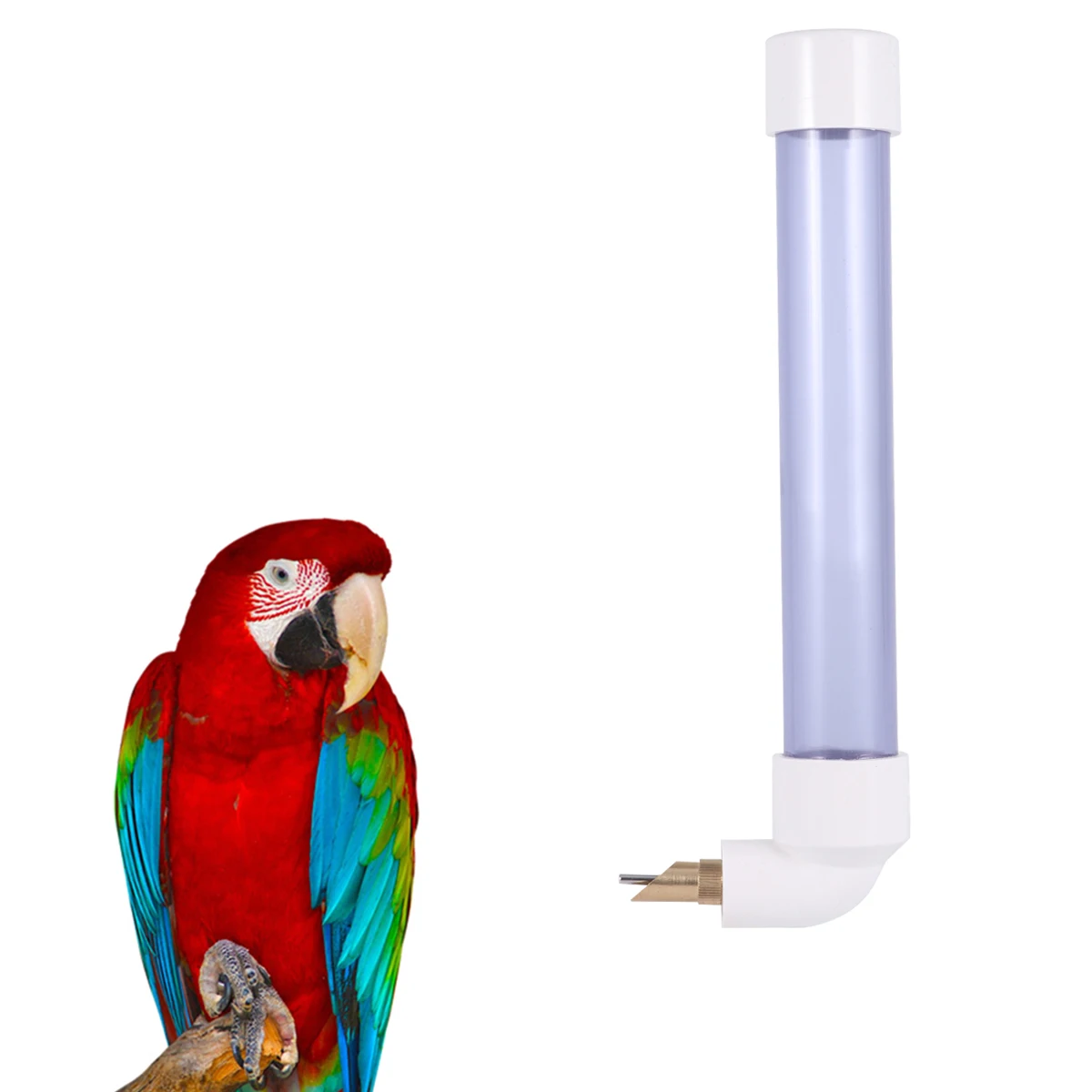 

Automatic Parrot Water Dispenser Large Capacity Leakproof Bird Drinking Feeder For Parakeets Canaries Finches Easy
