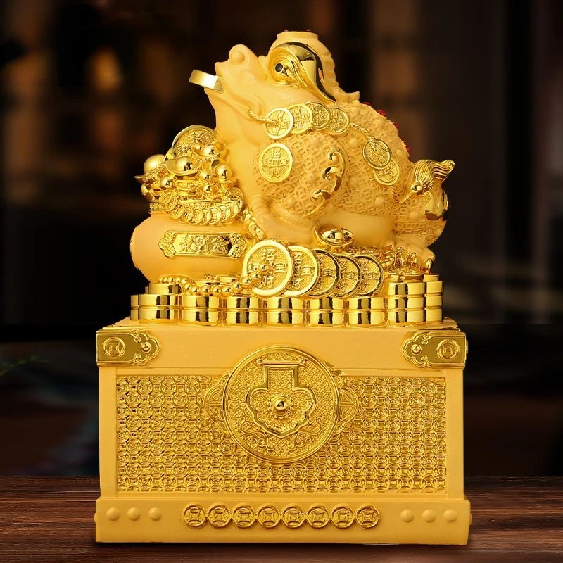 

Zhaocai Jinchan Piggy Bank Treasure Pot Decoration Living Room Office Wine Cabinet Bedroom Decoration Ornaments Gift