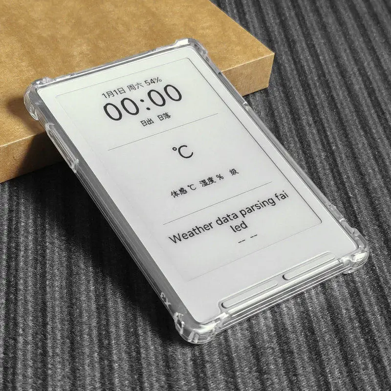 Transparent Protective Case for XTEINK X3  X4 Reader All-inclusive Airbag Protective Shell TPU Clear Case Soft Case E-book Cases