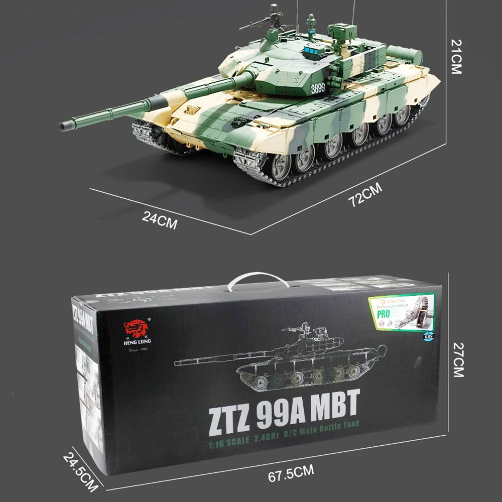 1/16 RC Tank Metal Tracks Can Launch Infrared Battle Simulation Lights Sound Full Scale telecomando blindato Tank Boy Toys