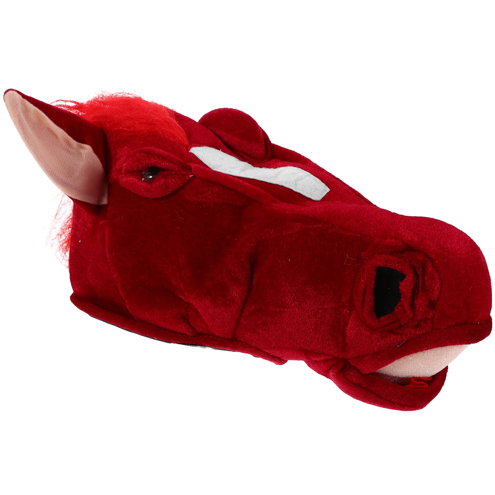 

Horse Head Hat Animal Cosplay Accessory For 2026 New Year Party Stage Performance Halloween Festival Theme Gathering