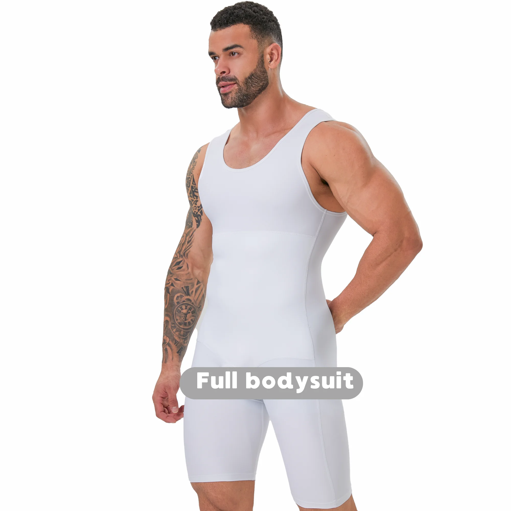 ชุดกระชับสัดส่วนผู้ชายแบบสองชั - Shapewear Bodysuit Firm บทวิจารณ์และราคา