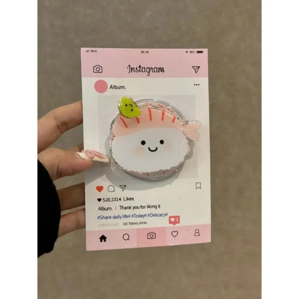 Koreanischer INS Niedlicher Cartoon-Sushi-Halter für MagSafe, drehbarer Fingerringständer für iPhone, Google, universelle magnetische Halterung – Detail 9