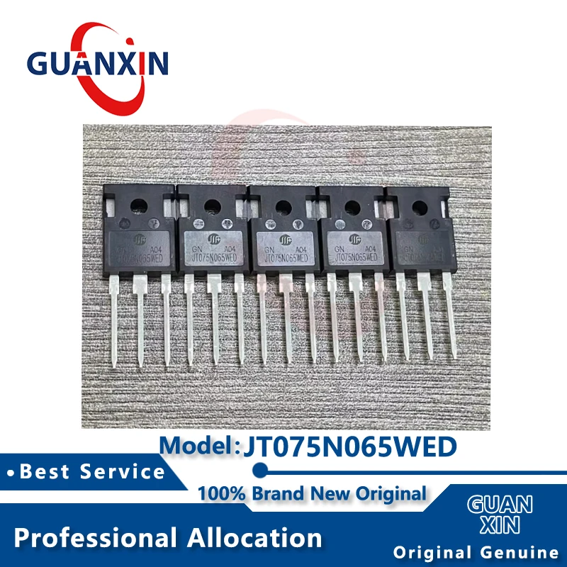 

2PCS/5PCS/10pcs Brand New Original Import JT075N065WED JTO75N065WED TO-247 IGBT Field Effect Tube Single 75A 650V