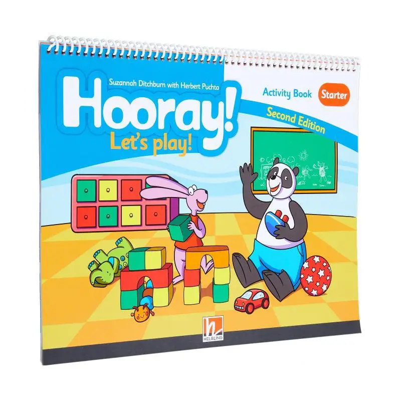 

Hooray Lets Play 2nd Ed Starter Activity Book Herbert Puchta HELBLING Publishing House 9783990892732 Book