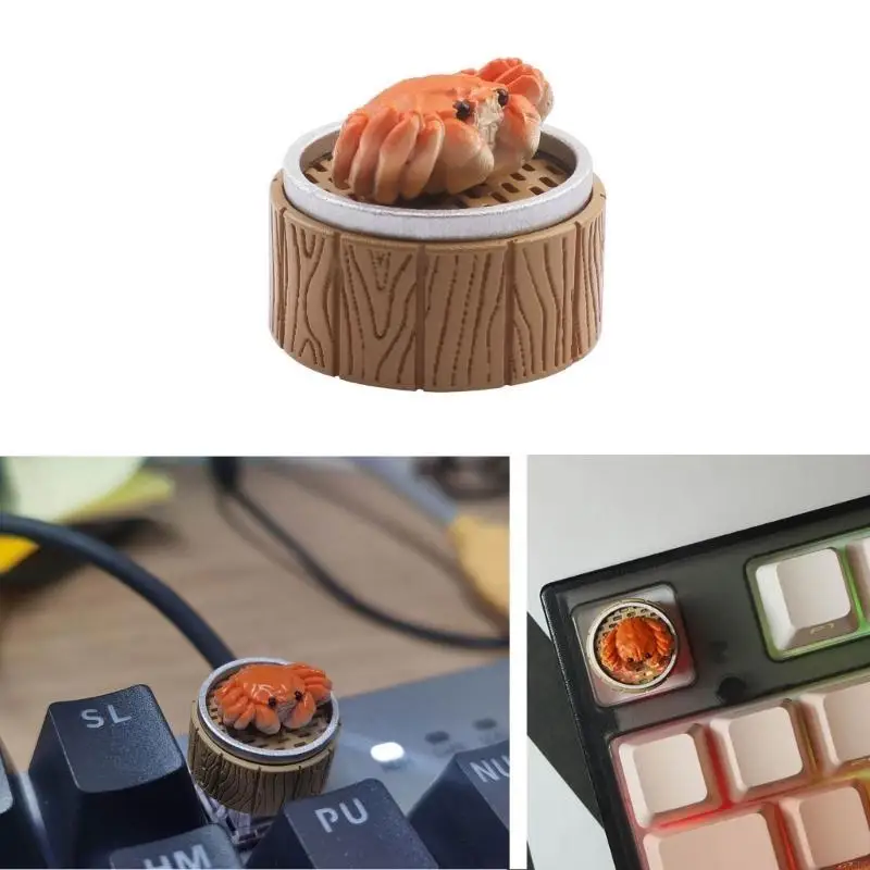 G6DD 1PC Keyboard Keycap for ESC Keys OEM Profile Interesting Keycaps Pattern for Mechanical Keyboards Caps