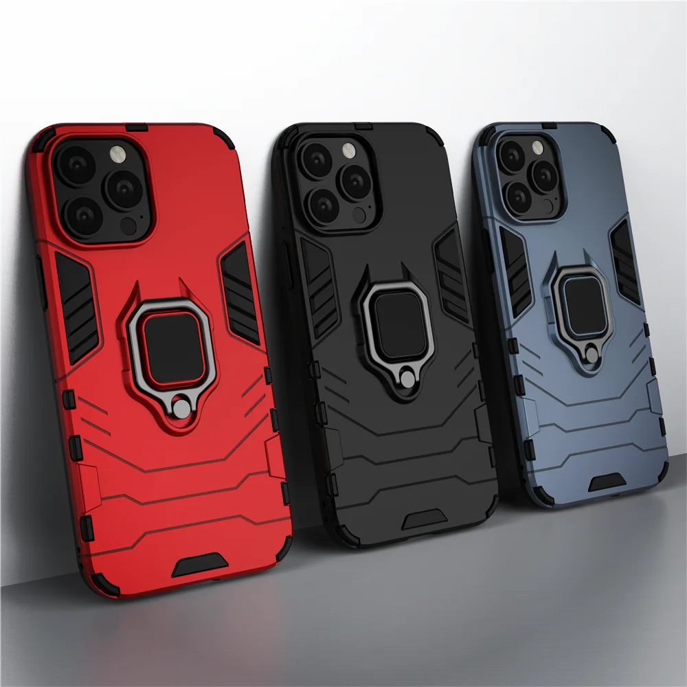 Funda 4 en 1 para iPhone 13 pro MAX funda a prueba de golpes para iPhone 13 12 mini 11 Pro Max funda para iPhone 11 SE 2020 7 XR