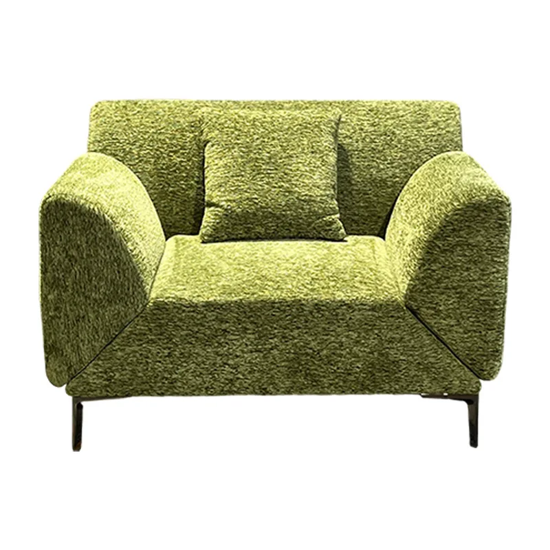 LH single casual sofa chair minimalist casual sofa chair rotatable fabric
