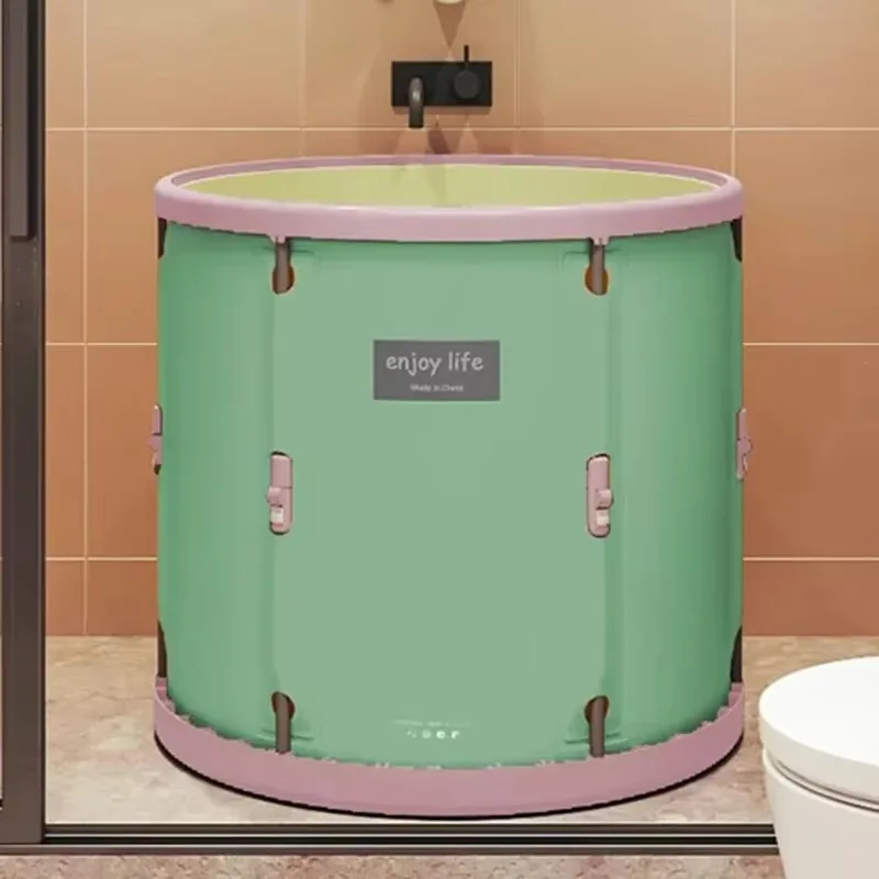 

Small Childre Shower Bathtubs Strong Bathroom Miniature Bucket Adults Bathtub Bath Foot Baignoire Pliable Adulltes Furniture