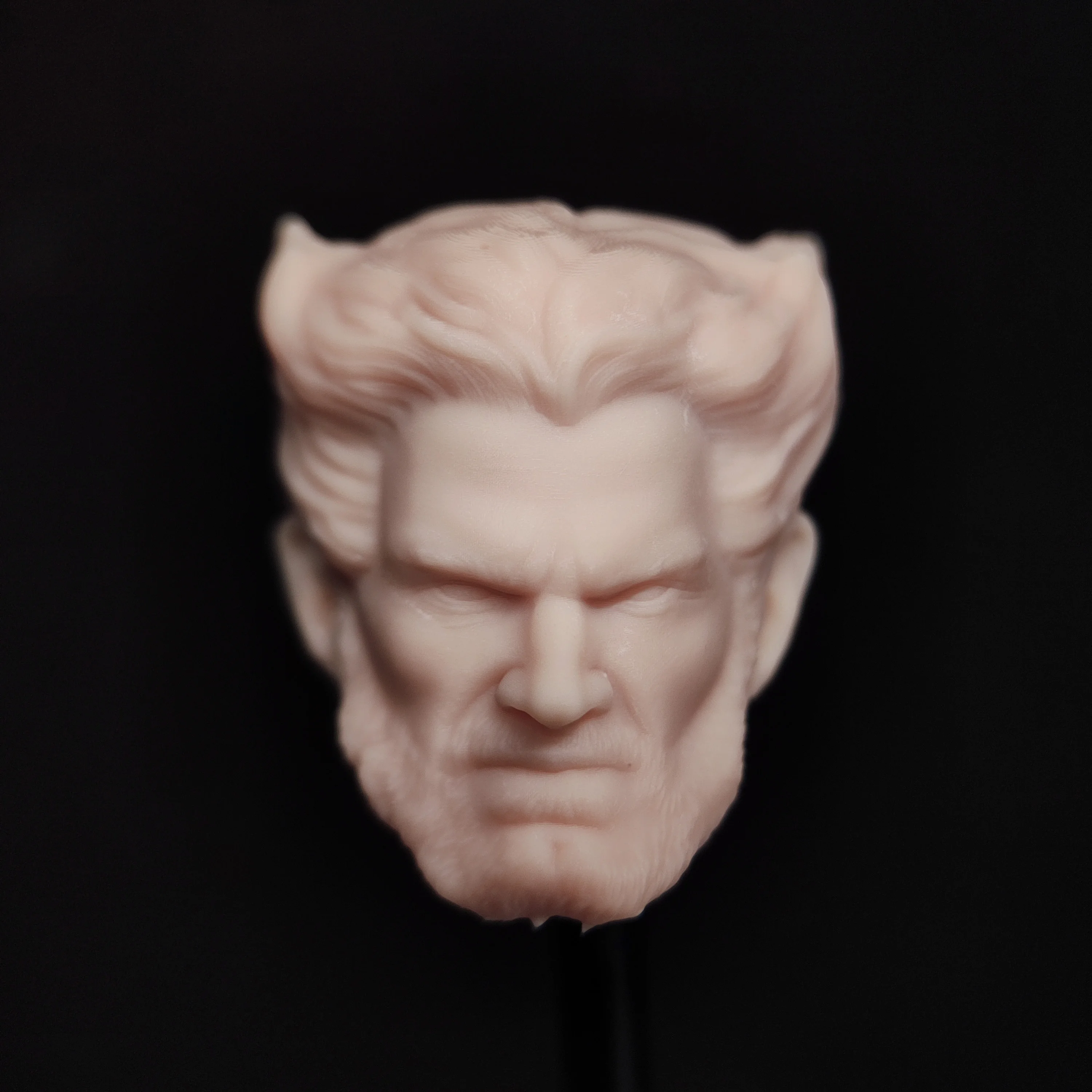 HL1993 DIY Customized 1/18 1/12 1/10 Scale Logan H Unpainted Head Sculpt for 3.75