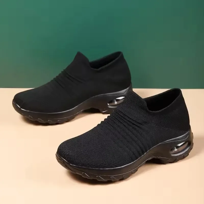 

Женские ортопедические кроссовки, увеличивающие рост, универсальные поддерживающие арки, сетчатая обувь, новая женская уличная повседневная обувь, кроссовки