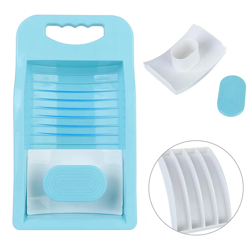 

Portable Washboard Antislip Scrubboards Household Socks Underwear Washing Board Baby Clothes Cleaning Tools Bathroom Accessories