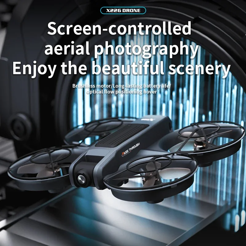 Новый Xiaomi Drone X226/X226VR Дроны 8K Профессиональная HD широкоугольная камера WiFi FPV RC Вертолет Большой экран Складной квадрокоптер
