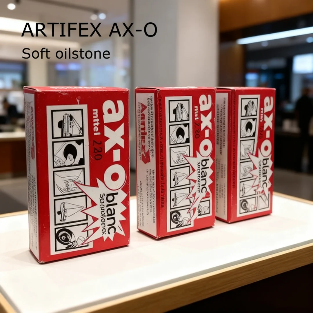 1pcs ARTIFEX AX-O Rubber Soft Oilstone for Wire Cutting Metal WEDM Polishing Block Scratch Repair Rust Removal 80x50x20mm