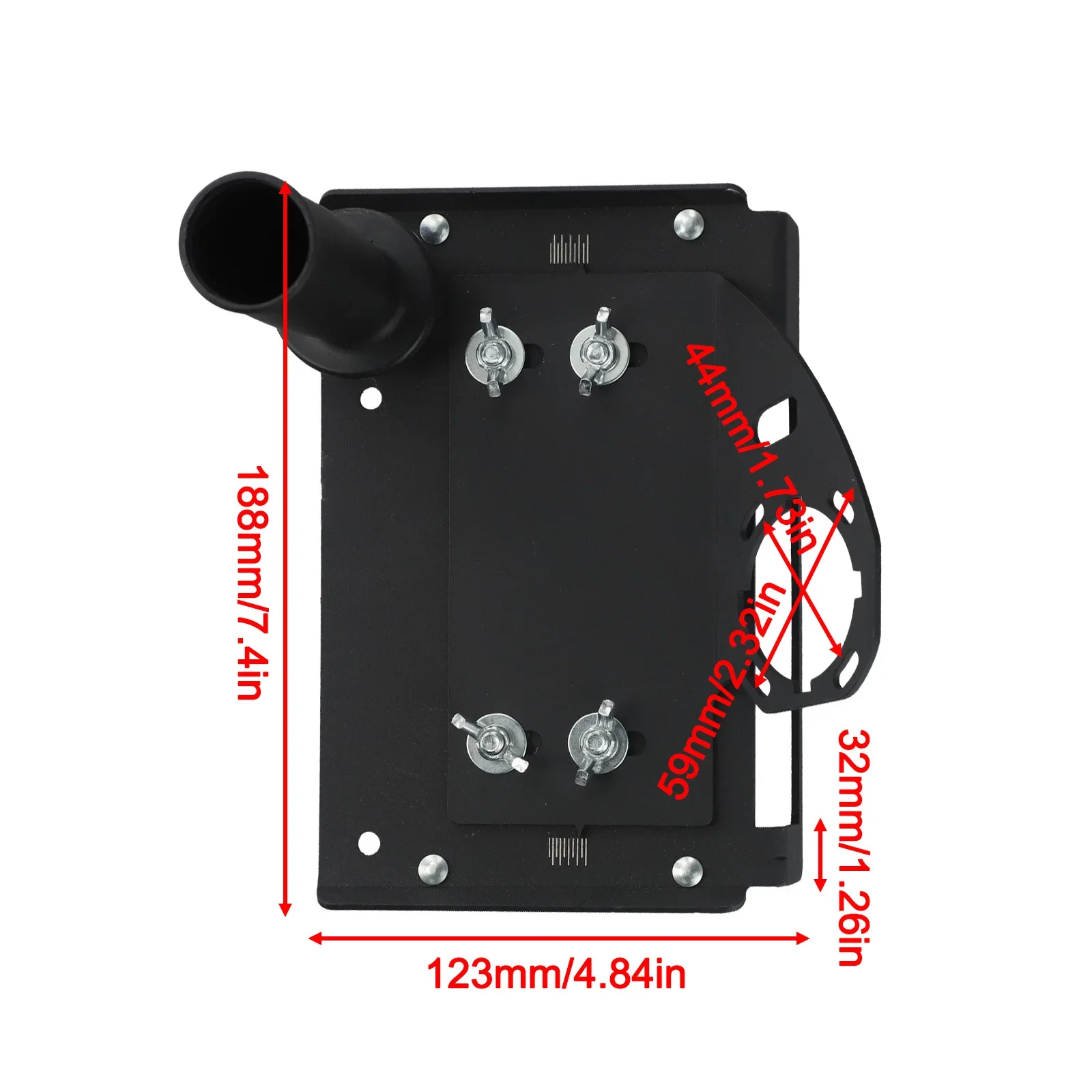 For Metal Tile Chamfer Ceramic Tile Cutter 45 Degree Tile Bevel Tool Construction Sites Adjustable Chamfer Thickness