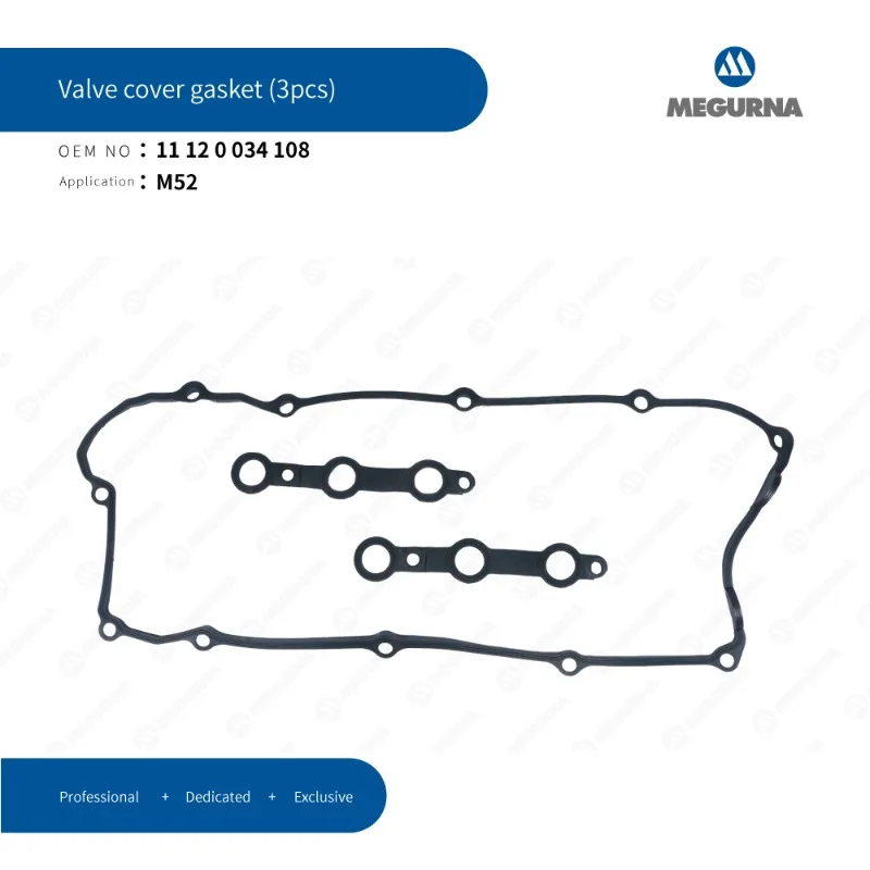 

M50 B20 2.0/2.5 Engine Valve Cover Gasket For BMW 320i 323i 328i 323ti 520i 523i 528i 728i 728li Z3 2.8i Auto Part 11120034108