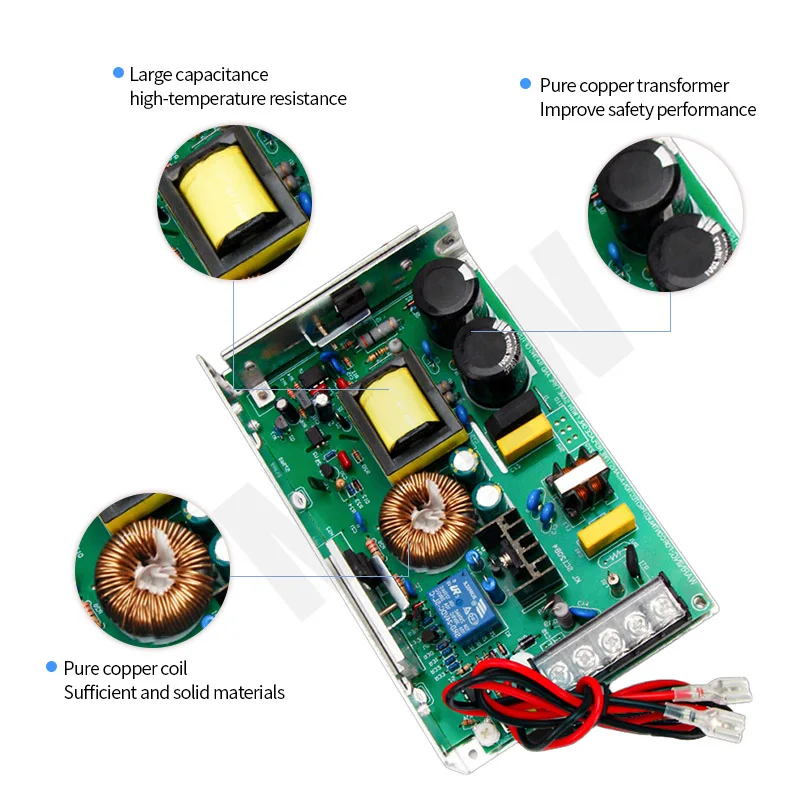 UPS/Charge Function Switching Power Supply 35W 60W 120W 180W 13.8V 12V 24V Monitor 110/220v AC/DC Battery Charger SC-60-120-12