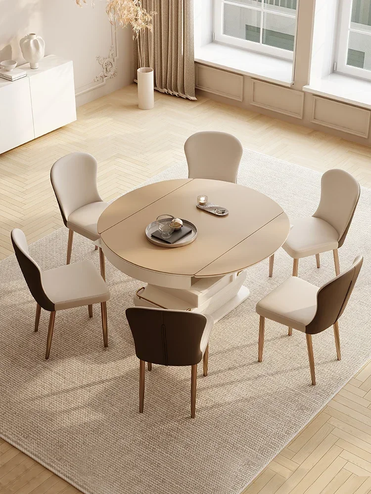 

Integrated Lifting Rock Panel Coffee Table And Dining Table