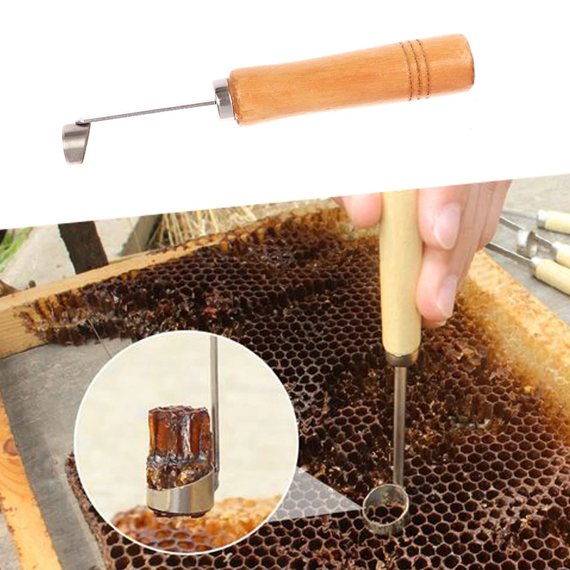 Beekeeping BeeHive Tools Beehive Cleaning Scraper Functional Honey Remover Beekeepers Supplies for Beekeeper Garden Equipment