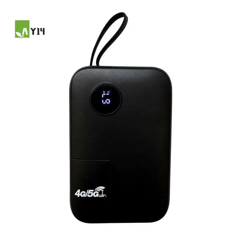 

AY14 - 4G LTE Wi-Fi роутер 150 Мбит/с, беспроводной 4G роутер с аккумулятором 10000 мАч, портативный карманный Wi-Fi хотспот с слотом для SIM-карты