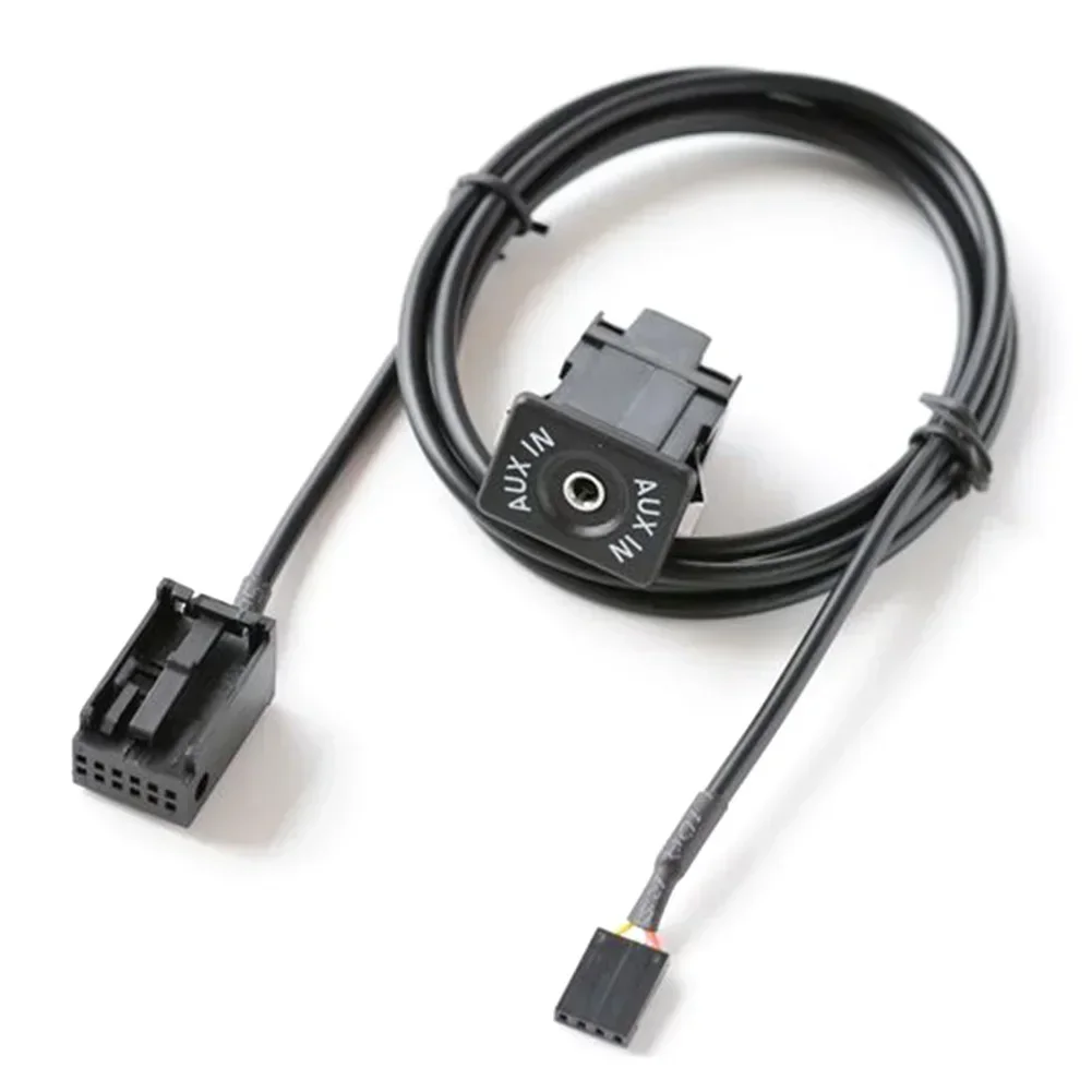 AUX Port Adapter Aux Audio Cable Installed On The Car Dashboard Anti-corrosion Central Control Panel Easy To Use